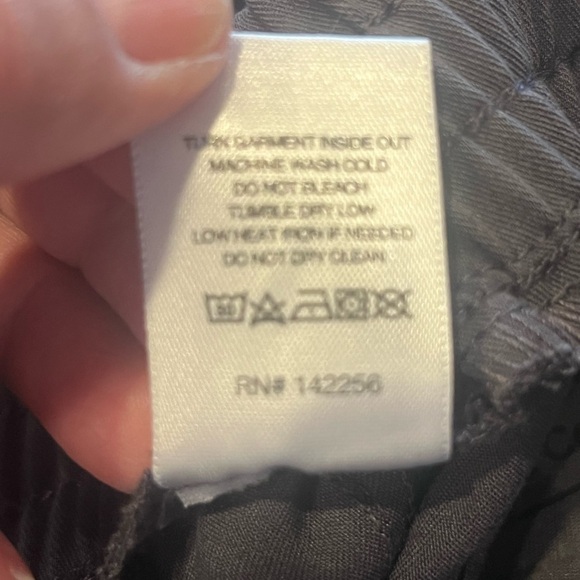 FIGS Charcoal High Waisted Yola Skinny Scrub Pants - Picture 4 of 5